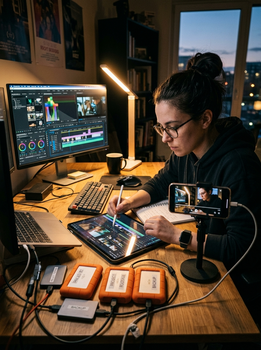 YouTube video editing on phone